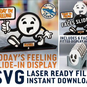 Today I'm Feeling Emotion Chooser - Laser Cut Files - SVG