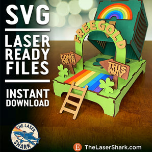 Leprechaun Trap - Laser Cut Files - SVG