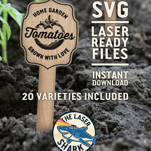 Home Garden Markers - Laser cut files - SVG
