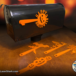 Halloween Mailbox Flags - Laser Cut Files - SVG